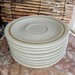 Mikasa StoneVillage Saucers Set Of 8